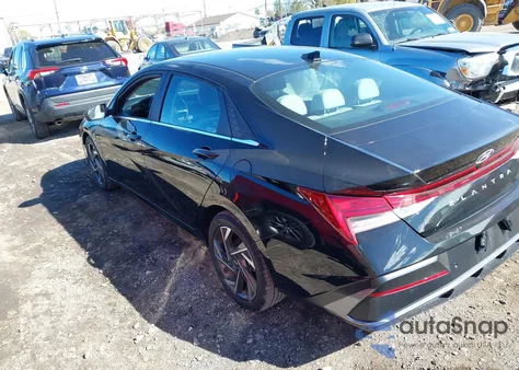 2024 Hyundai Elantra Limited from USA, damaged, VIN KMHLP4DG4RU654525